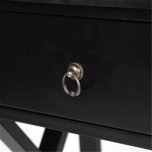 Miniatura 2 de Mesita de noche con cajón y estante, mesitas de noche de granja para dormitorio, mesa auxiliar, mesa auxiliar con acento lateral, mesitas de noche