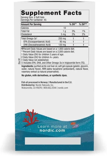 Miniatura 2 de Nordic Naturals, DHA, Fresa, de 250 mg de los niños, Chewable suave Geles, 2720, 1, 1
