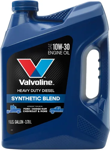 Miniatura 8 de Valvoline Heavy Duty Synthetic Blend 15W-40 Aceite para motor diésel, 1 gal, caja de 3