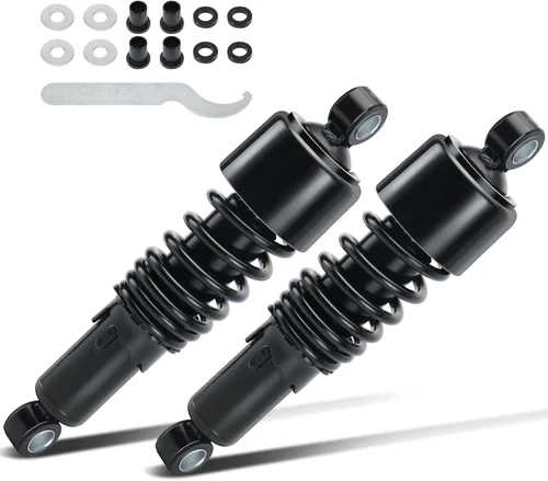 MoKitDora 267mm/10.5" Kit de Suspensión de Amortiguador Trasero Slammer de Bajada para Harley 1980-up Touring, 1983-up Sportster, y 1991-up Dyna, 1