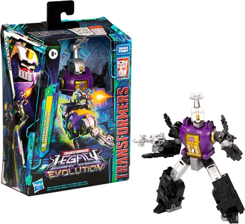 Miniatura 4 de Transformers Toys Legacy Evolution Deluxe Class Insecticon Bombshell Toy de 5.5 pulgadas, figura de acción para niños y niñas a partir de 8 años