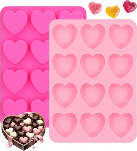 Miniatura 12 de Molde de barra de chocolate – Moldes antiadherentes para chocolate, molde profundo de silicona de grado alimenticio para pistacho de Dubai, dulces