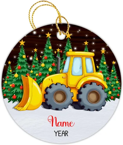 Miniatura 9 de Adorno de Navidad de ambulancia 2023, adorno de ambulancia personalizado con nombre y año, adorno paramédico personalizado, decoración colgante