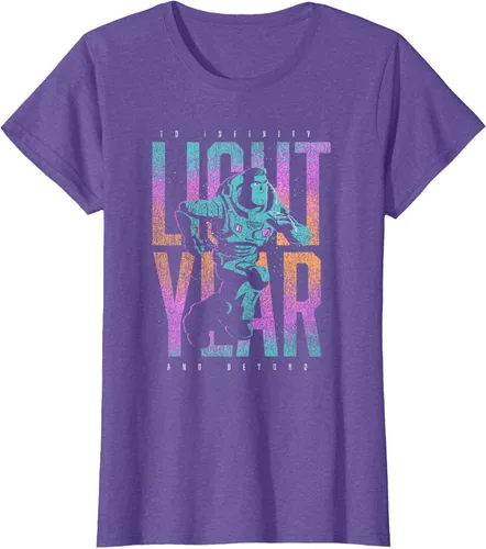 Miniatura 19 de Disney Pixar Lightyear Buzz Lightyear To Infinity And Beyond Camiseta, Negro