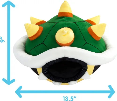Miniatura 3 de Club Mocchi Mocchi Super Mario Bowser Shell Mega - Peluche de 15 pulgadas