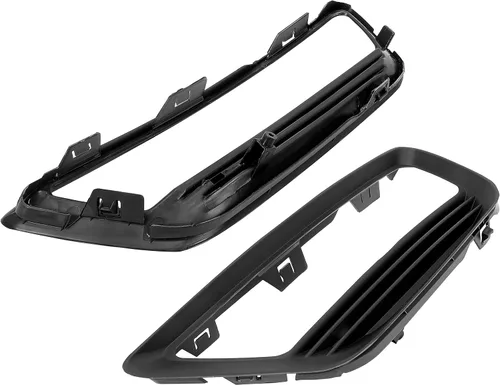 Miniatura 9 de HECASA Bisel de Moldura de Luz Antiniebla Negro Lado del Conductor y Pasajero Compatible con Honda Accord Sedan 2013-2015 Repuesto para HO1038111