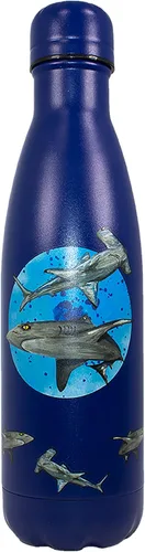 Miniatura 25 de NatureVac - Black Bear de Deluxebase. Botella de agua de acero inoxidable con aislamiento térmico de 17 onzas. Frasco de vacío reutilizable y a