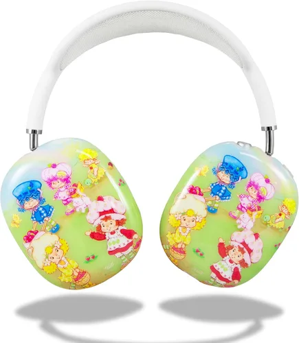 Sonix Funda protectora para auriculares AirPods Max - Elegante cubierta dura de TPU para auriculares | Strawberry Shortcake Berry Besties Rainbow
