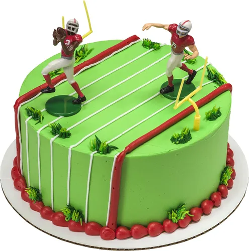 Miniatura 5 de Decoración de pasteles DecoSet con touchdown de fútbol americano