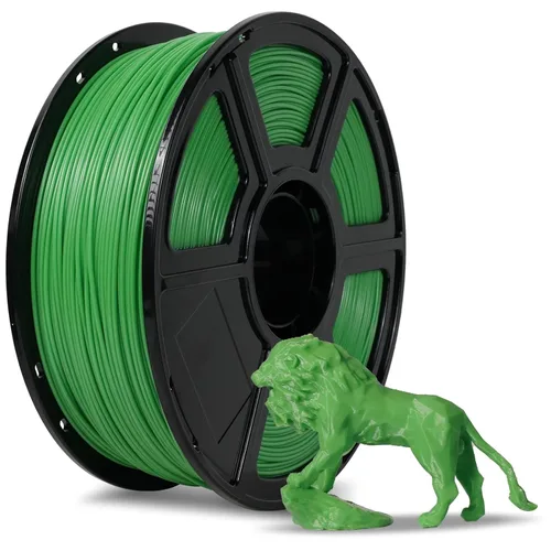 FLASHFORGE - Filamento ASA para impresora 3D, verde, bobina de 1 kg (2.2 lbs), diámetro de 1.75 mm, precisión dimensional de +/- 0.02 mm, duradero,