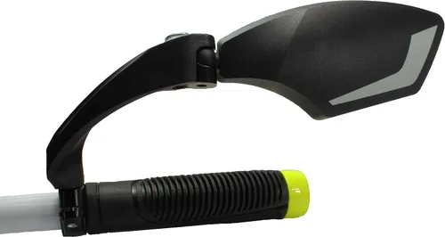Miniatura 5 de Hafny NUEVO Espejo para manubrio de bicicleta, HD, resistente a explosiones, lente de vidrio, HF-MR095 (antirreflejo izquierdo)