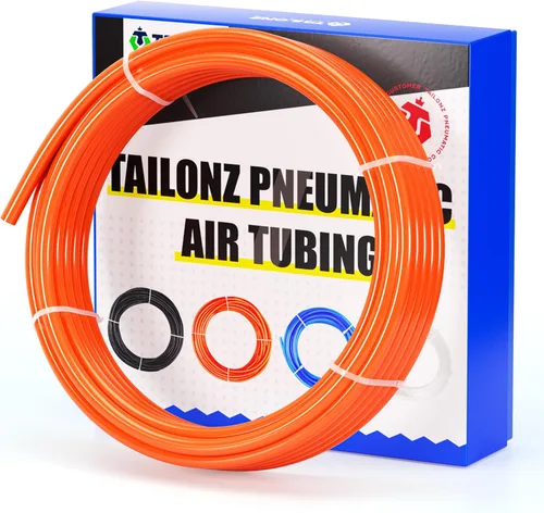 Miniatura 11 de TAILONZ PNEUMATIC Air Line DOT - Tubo de nailon neumático negro de 1/2 pulgada (32.8 pies), manguera de nailon