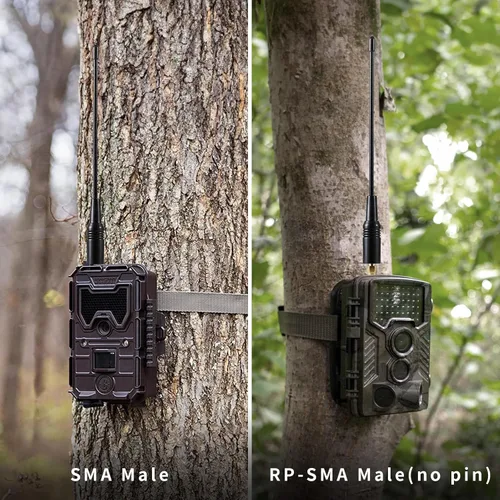 Miniatura 5 de Soft Whip - Antena de repuesto para cámara de rastreo celular compatible con Covert Spartan Spypoint Stealth Cam Tactacam Reveal Moultrie SEHMUA
