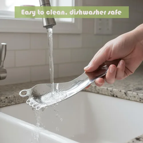 Miniatura 8 de Zester profesional de cítricos de limón con cuchillo de canal, pelador de queso de acero inoxidable, plateado