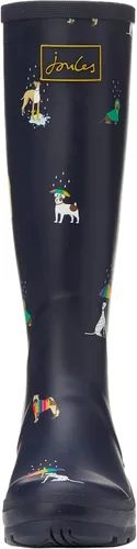 Miniatura 2 de Joules Welly Print - Perro arcoíris azul marino 6 B (M), Navy Rainbow Dog, 6