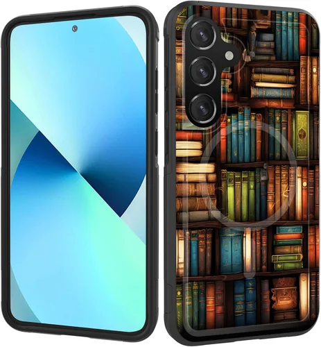 Miniatura 260 de Funda magnética para Galaxy A16 5G, [compatible con MagSafe] [protección contra caídas de grado militar] Funda resistente a prueba de golpes