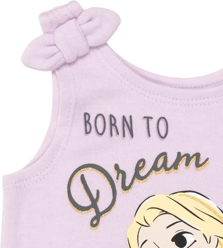 Miniatura 6 de Disney Princesa Rapunzel Ariel Belle Jasmine Aurora - Mameluco y diadema para recién nacido