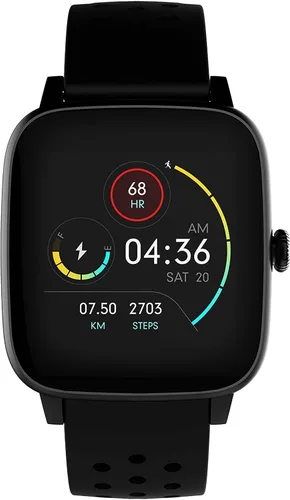 Supersonic SC-175SWT - Reloj inteligente con pantalla táctil HD de 1.4 pulgadas con monitor de temperatura corporal, monitoreo de salud, más de 100