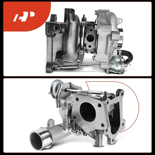 Miniatura 7 de A-Premium K0422-582 Kit completo de turbocompresor Turbo, con actuador de Wastegate y junta, compatible con Mazda 3 2007-2013, 6 2006-2007, CX-7