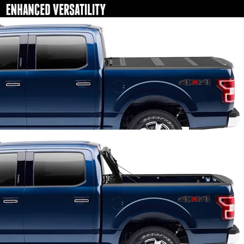 Miniatura 3 de BAK BAKFlip FiberMax - Cubierta rígida plegable para caja de camioneta 1126223 Se adapta a Dodge Ram 1500 2019 - 2023 caja de 6 pies 4 pulgadas