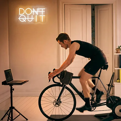 Miniatura 7 de Letrero de neón LED con texto en inglés "Don't Quit" para decoración de pared, luces de neón "DO IT" para decoraciones de fiestas, luces de neón