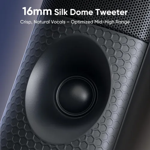 Miniatura 3 de Saiyin Barra de sonido con graves mejorados: woofer doble más grande y puertos de graves duales, barra de sonido para Smart TV con potencia máxima
