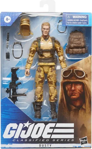 Miniatura 3 de G.I. Joe Classified Series - Figura de acción polvorienta 49 juguetes coleccionables de primera calidad con múltiples accesorios a escala de 6