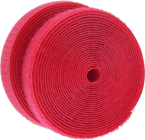 5 yardas de cinta de gancho y bucle para coser en nylon con adhesivo no adhesivo para manualidades de entrelazado, cinta de sujeción para costura