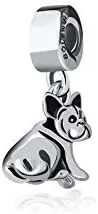 Miniatura 2 de Bolenvi - Colgante de plata de ley 925 con clip para pulsera Pandora y collares similares