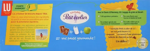 Miniatura 2 de LU Veritable Petit Ecolier - Galletas de chocolate con leche, 5.29 oz, paquete de 2