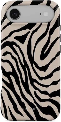 Miniatura 78 de BURGA-Funda p/teléfono compatible c/iPhone 14 Plus, carcasa rígida híbrida de 2 capas + Funda protectora de silicona, almendras latte a lunares