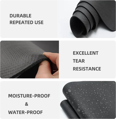 Miniatura 2 de Alfombrilla para caminadora, alfombrilla para bicicleta compatible con bicicleta Peloton, elíptica, caminadora, almohadilla plegable