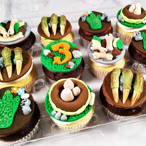 Miniatura 6 de Molde de silicona de garra de dragón, molde de cocina de dinosaurio para hornear de chocolate para decoración de pasteles, decoración de cupcakes