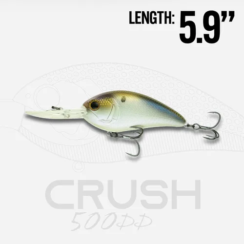 Miniatura 2 de 6th Sense – Crush 500DD Deep Diving Crankbait Bass Fishing Lure for Offshore Structure