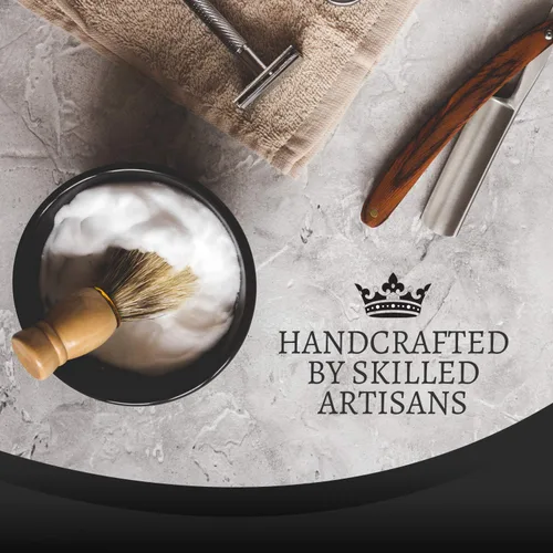 Miniatura 6 de Henri et Victoria Jabón de afeitar para hombres Afeitado suave, enjabona muy bien, aroma de larga duración Hecho en Canadá por experto artesano