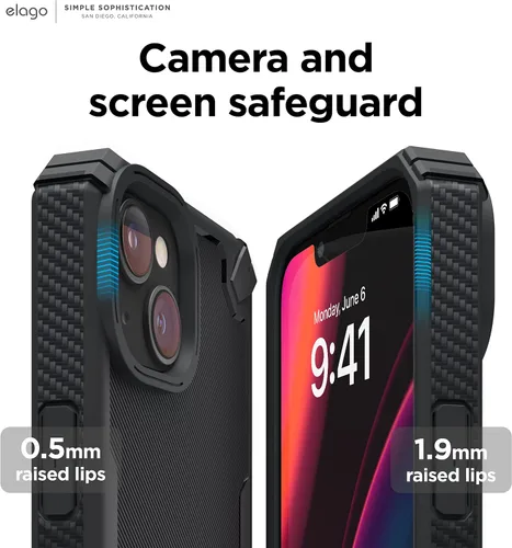 Miniatura 5 de elago Armor - Funda compatible con iPhone 14 Plus de 6.7 pulgadas, protección contra caídas de grado militar de EE. UU., funda protectora