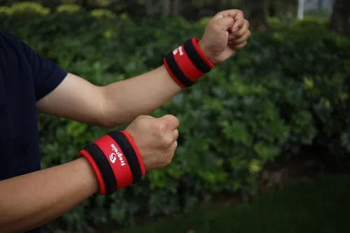 Miniatura 8 de Fragraim - Juego de pesas de tobillo para mujeres, hombres y niños, ideal para entrenamiento de fuerza para muñeca/pierna/brazo, correa ajustable, 1