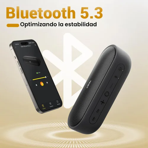Miniatura 5 de Tribit Altavoz Bluetooth portátil XSound Plus 2, altavoz inalámbrico de 30 W con XBass, resistente al agua IPX7, 24 horas de reproducción, sonido