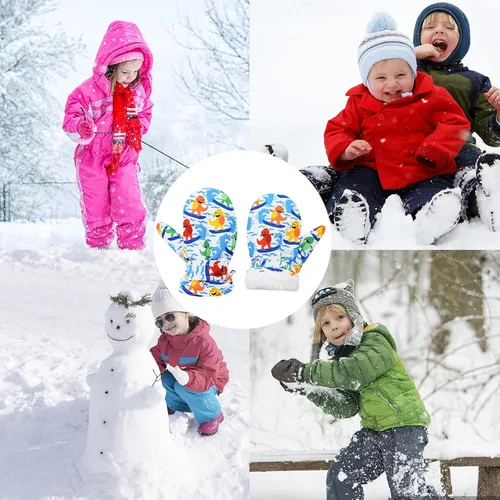 Miniatura 30 de Guantes de nieve para hombre y mujer, impermeables, para invierno, cálidos, para esquí, snowboard, guantes para mujer