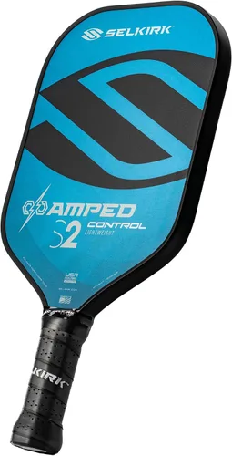 Miniatura 13 de Selkirk Sport Amped Control Pickleball Paddle Precision & Control Fiberglass Pickleball Paddles 16mm X5 Core Made in USA Gris Ligero
