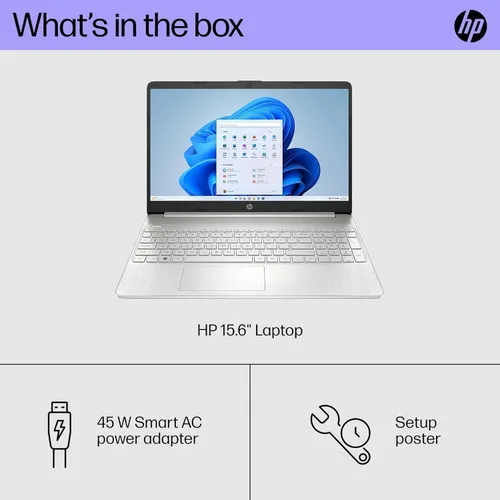 Miniatura 9 de Laptop HP 15 (15.6 pulgadas FHD antirreflejo, procesador Intel Core i5, 8 GB de RAM, 256 GB SSD) para negocios, estudiantes, hogar, batería de larga