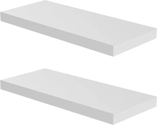 Estante Flotante, Juego de 2 Estantes de Pared, 36 pulgadas de ancho x 12.75 pulgadas de profundidad x 2 pulgadas de alto, Estante Flotante de Pared