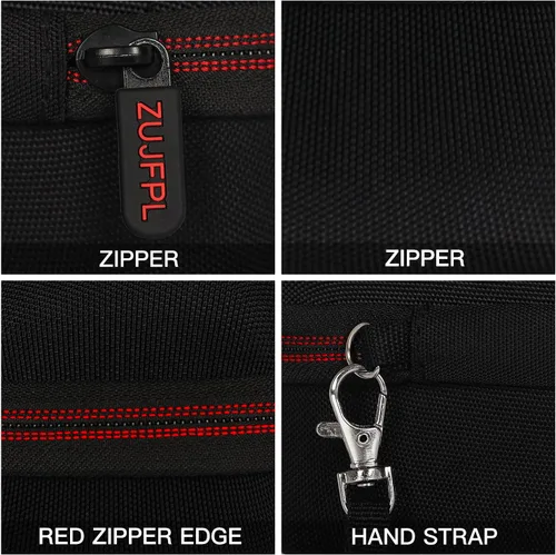 Miniatura 2 de Funda rígida de EVA para JBL Flip7/6/5 Altavoz Bluetooth portátil impermeable, compatible con JBL Flip 4 Bolsa de almacenamiento protectora de viaje