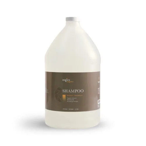 Zogics Champú orgánico para mujeres y hombres, champú hidratante para el cabello con ingredientes naturales como aloe vera, aguacate y aceite de