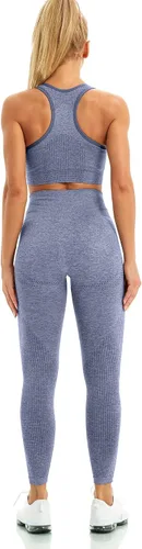 Miniatura 4 de WodoWei - Conjunto de 2 piezas de entrenamiento para mujer