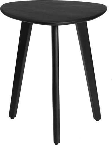 Miniatura 9 de MH London Mesa auxiliar Tri Pin I Madera de mango natural hecha a mano, naturalmente resistente a la humedad, libre de mantenimiento I 16 x 16 x 18