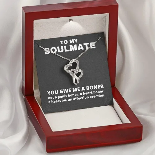 Miniatura 5 de You Give Me A Boner Forever Love Collar divertido regalo de broma para mi alma gemela regalos divertidos de Navidad regalo de mordaza para ella