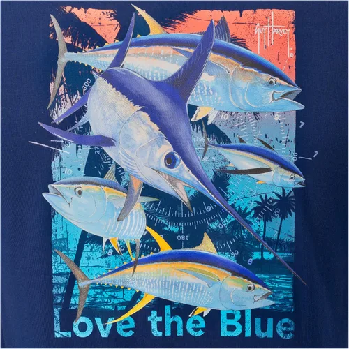 Miniatura 169 de Guy Harvey Camiseta de manga corta Threadcycled para hombre