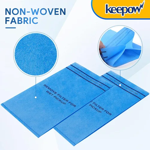Miniatura 5 de KEEPOW Filtro de vacío húmedo y seco para aspiradora Stinger de 2.5 a 5 galones WS0255VA, parte # VF2000, paquete de 4