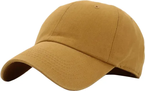 Miniatura 156 de KBETHOS® Gorra de béisbol de algodón ajustable de algodón con corona baja clásica